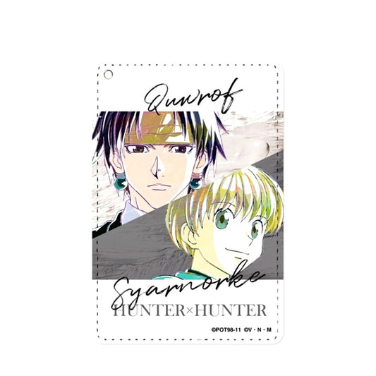 HUNTERxHUNTER Chrollo & Sharnak Ani-Art Part 2 1 Pocket Pass case Goods - Pass case Resale [NEW]