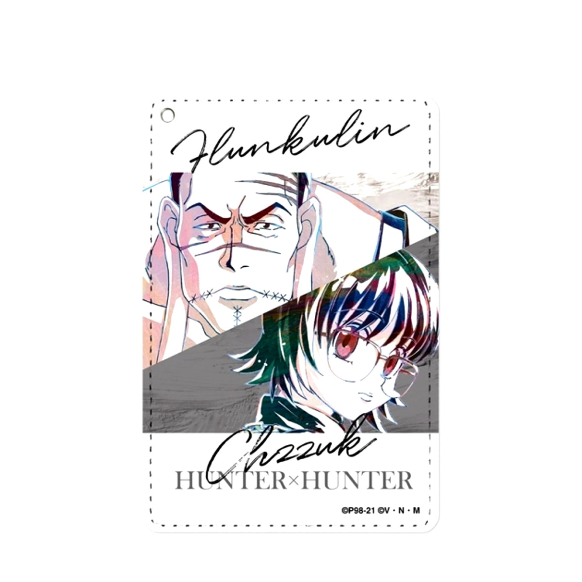HUNTERxHUNTER Franklin & Shizuku Ani-Art Part 2 1 Pocket Pass case Goods - Pass case Resale [NEW]