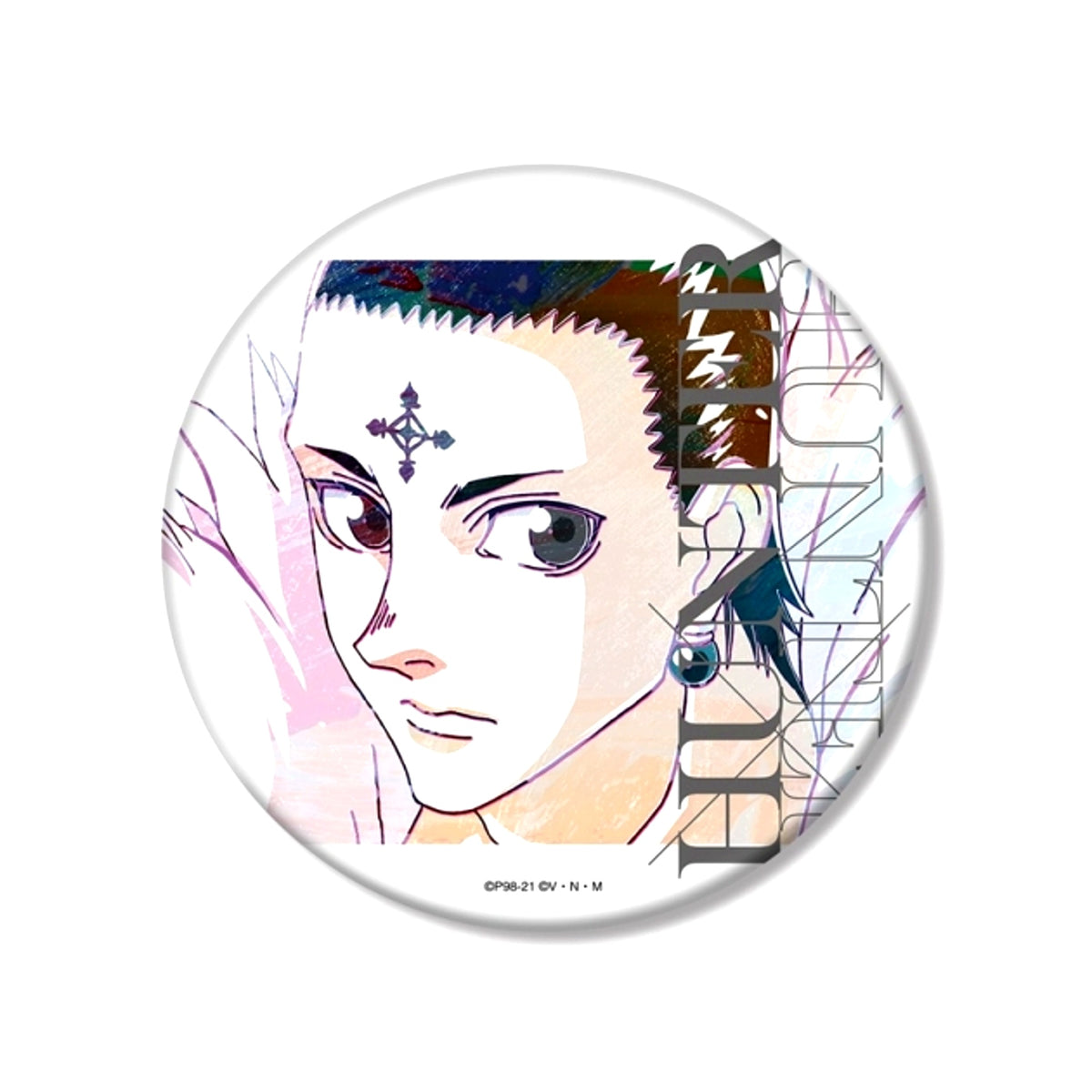 HUNTERxHUNTER Chrollo Ani-Art Part 2 B IG Button ver.A Goods - Badge Resale [NEW]