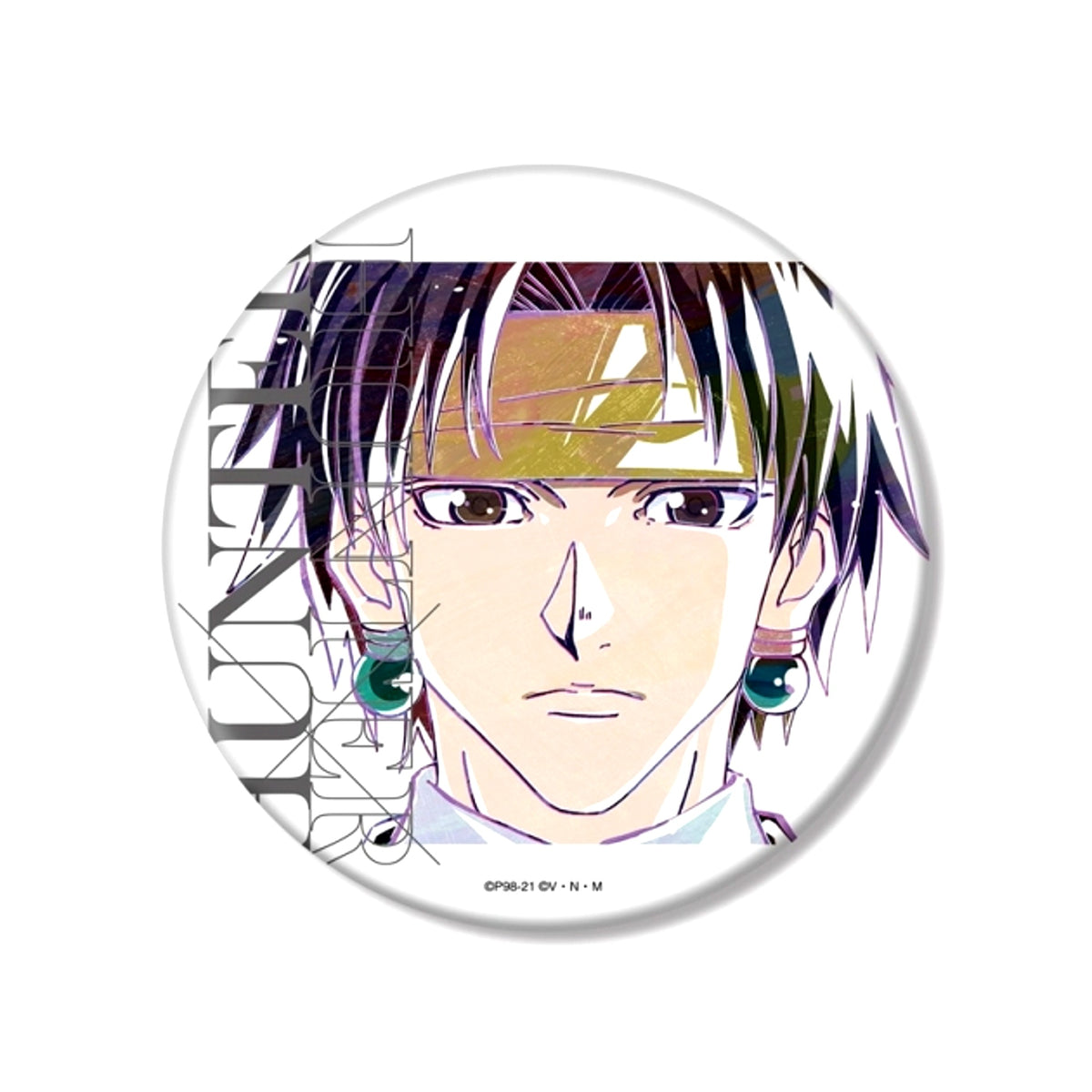 HUNTERxHUNTER Chrollo Ani-Art Part 2 B IG Button ver.B Goods - Badge Resale [NEW]