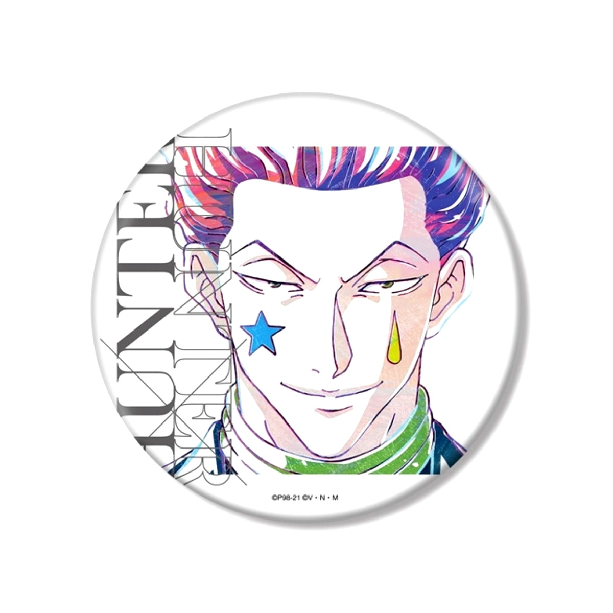 HUNTERxHUNTER Hisoka Ani-Art Part 2 B IG Button Goods - Badge Resale [NEW]