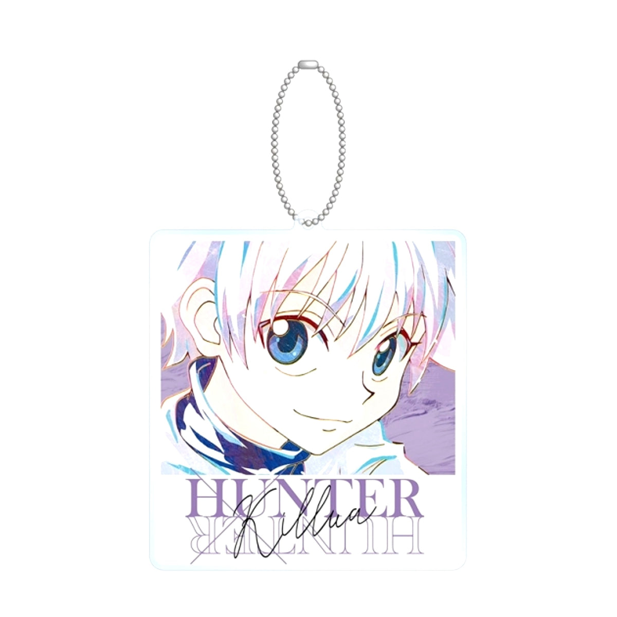 HUNTERxHUNTER Killua Ani-Art BIG Acrylic Keychain Goods - Keychain Resale [NEW]