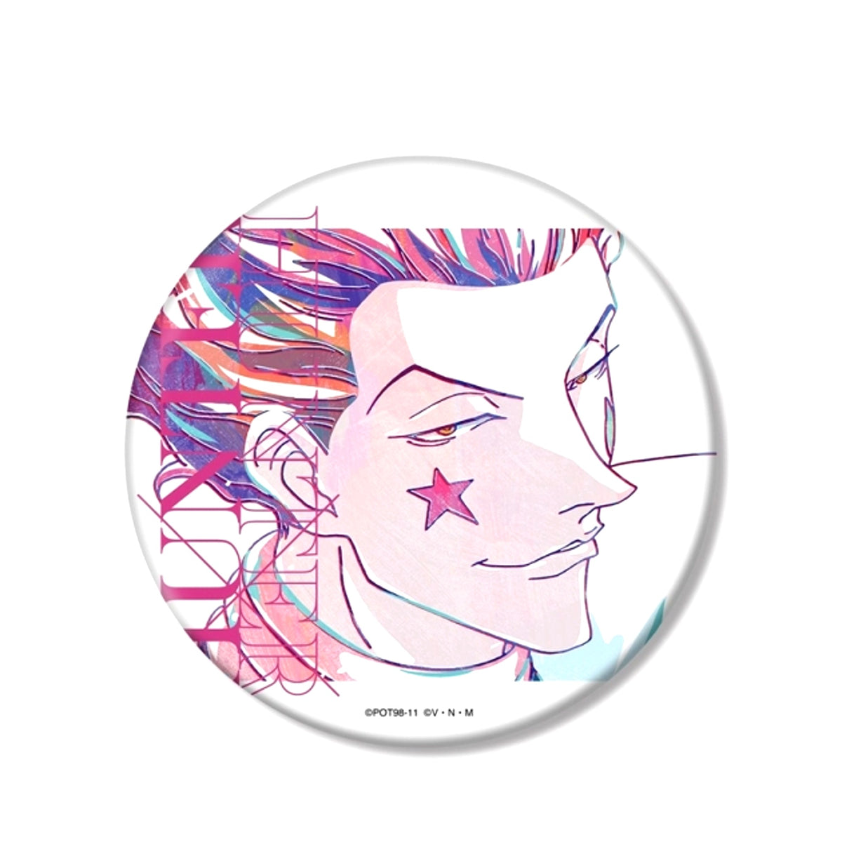 HUNTERxHUNTER Hisoka Ani-Art BIG Button Goods - Badge Resale [NEW]