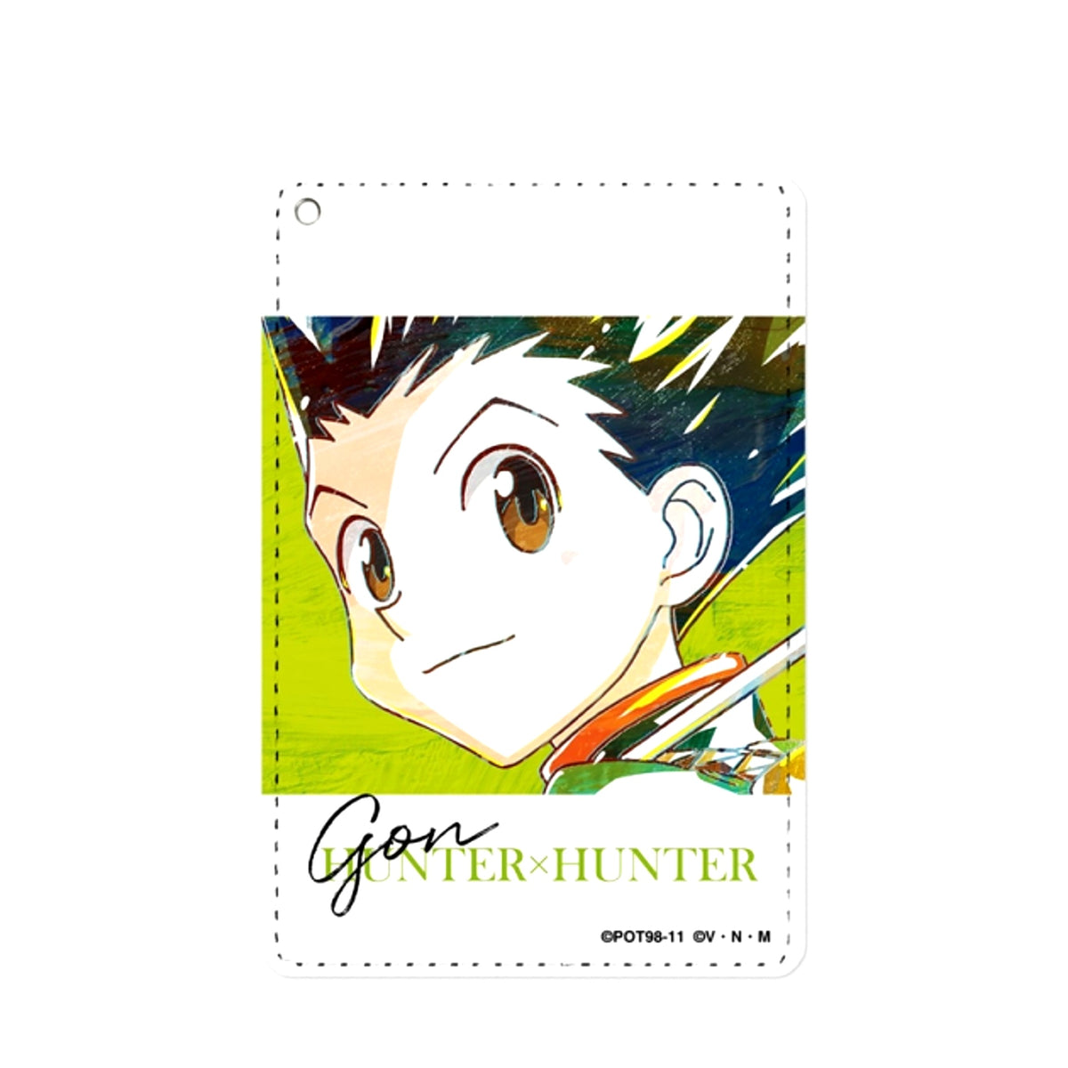 HUNTERxHUNTER Gon Ani-Art 1 Pocket Pass case Goods - Pass case Resale [NEW]