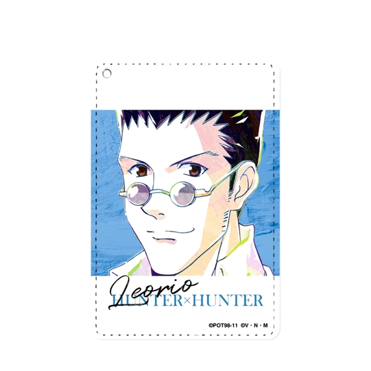HUNTERxHUNTER Leorio Ani-Art 1 Pocket Pass case Goods - Pass case Resale [NEW]