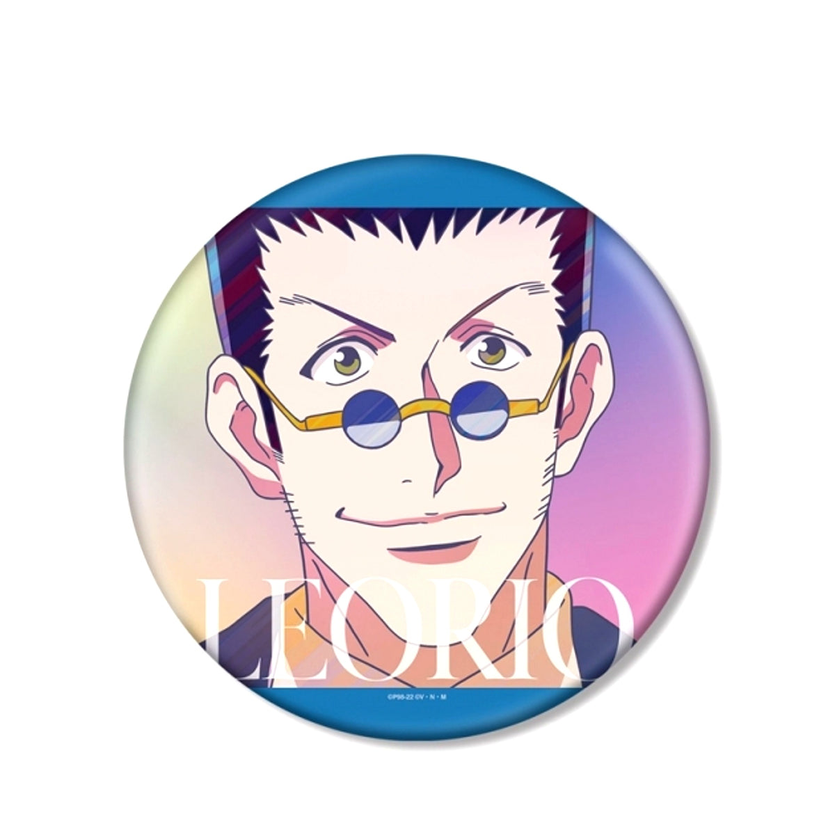 HUNTERxHUNTER Leorio Ani-Art clear label BIG Button Goods - Badge Resale [NEW]