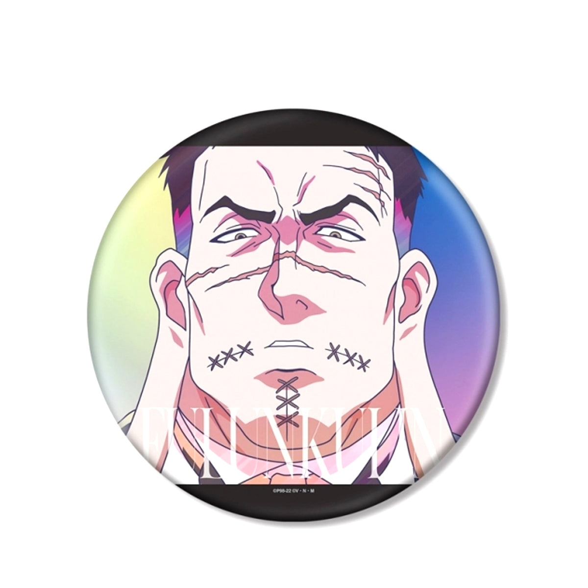 HUNTERxHUNTER Franklin Ani-Art clear label BIG Button Goods - Badge Resale [NEW]
