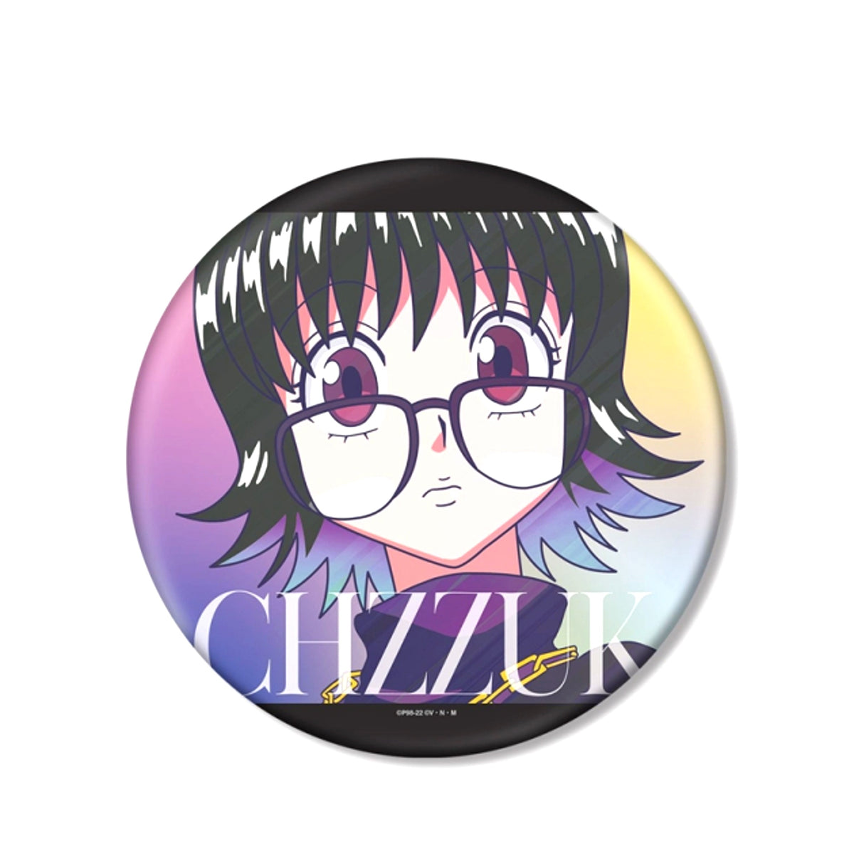 HUNTERxHUNTER Shizuku Ani-Art clear label BIG Button Goods - Badge Resale [NEW]