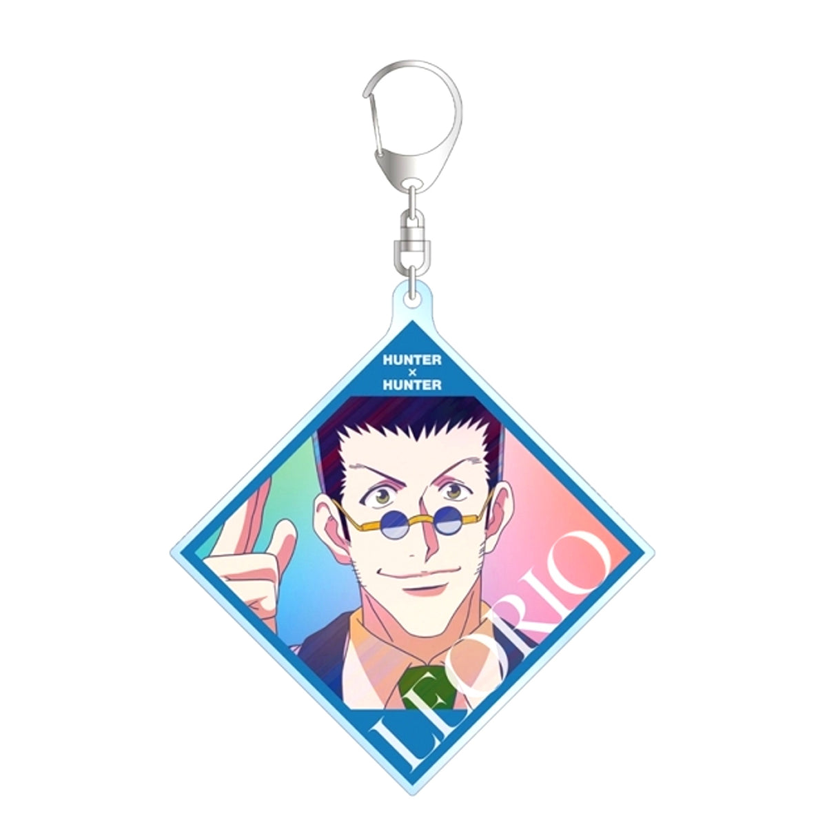 HUNTERxHUNTER Leorio Ani-Art clear label BIG Acrylic Keychain Goods - Keychain Resale [NEW]