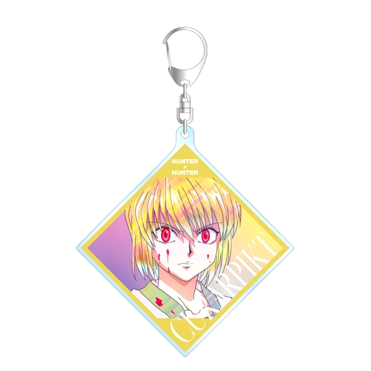 HUNTERxHUNTER Kurapika Ani-Art clear label BIG Acrylic Keychain Goods - Keychain Resale [NEW]