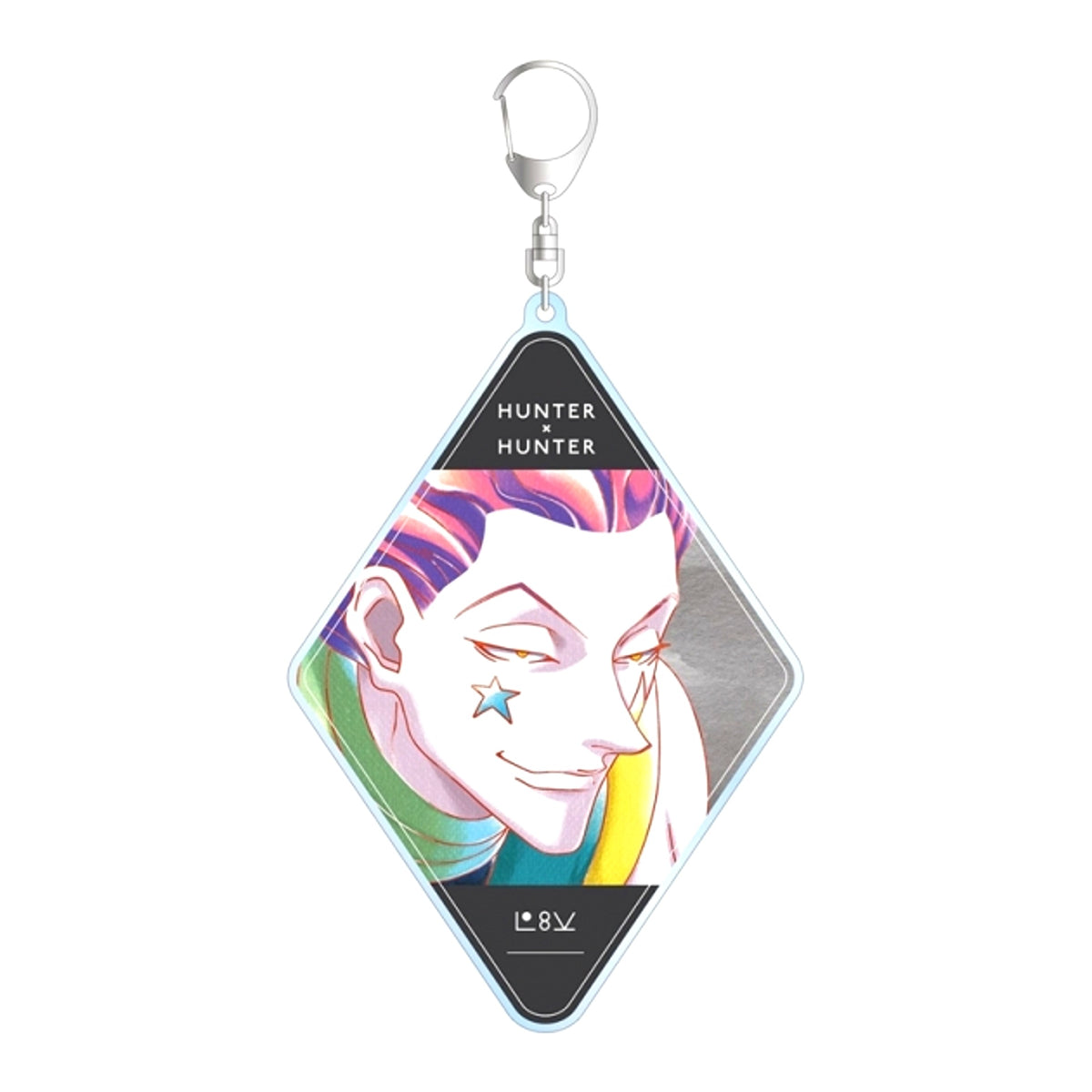 HUNTERxHUNTER Hisoka Ani-Art aqua label Part 2 B IG Acrylic Keychain Goods - Keychain Resale [NEW]