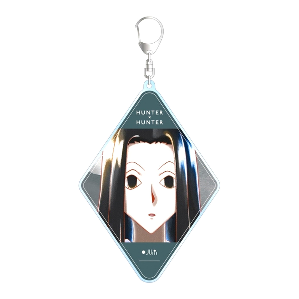 HUNTERxHUNTER Illumi Ani-Art aqua label Part 2 B IG Acrylic Keychain Goods - Keychain Resale [NEW]