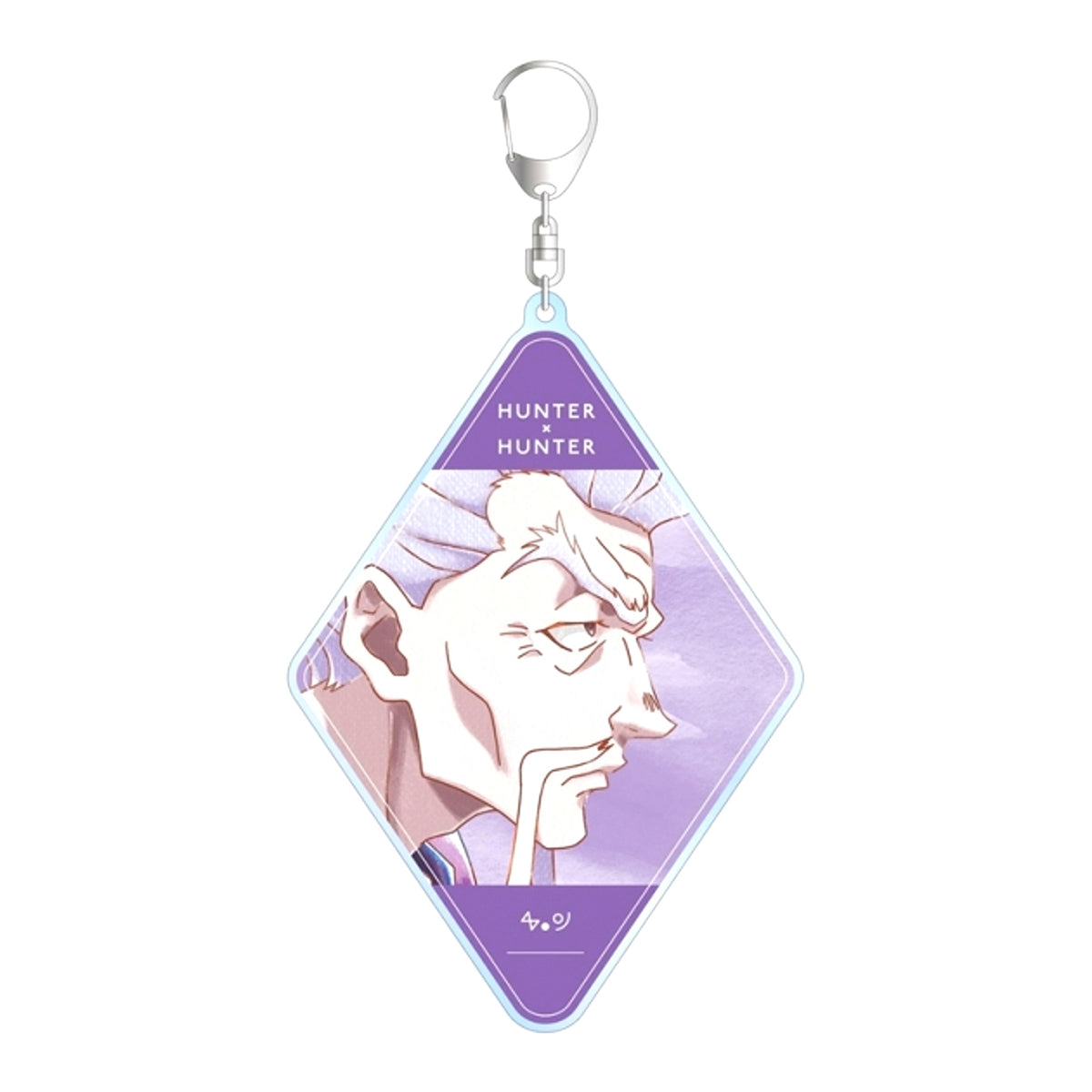 HUNTERxHUNTER Zeno Ani-Art aqua label Part 2 B IG Acrylic Keychain Goods - Keychain Resale [NEW]