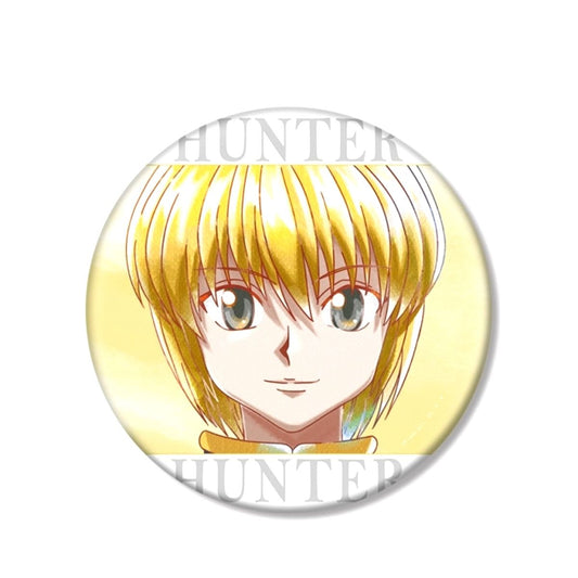 HUNTERxHUNTER Kurapika Ani-Art aqua label Part 2 B IG Button ver.A Goods - Badge Resale [NEW]