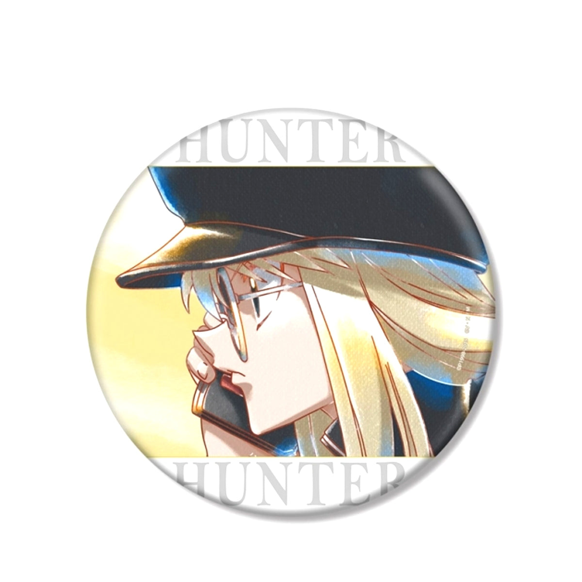 HUNTERxHUNTER Kurapika Ani-Art aqua label Part 2 B IG Button ver.B Goods - Badge Resale [NEW]