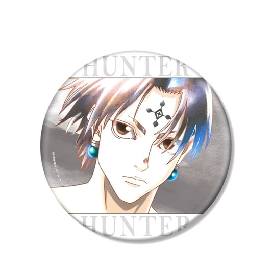 HUNTERxHUNTER Chrollo Ani-Art aqua label Part 2 B IG Button Goods - Badge Resale [NEW]