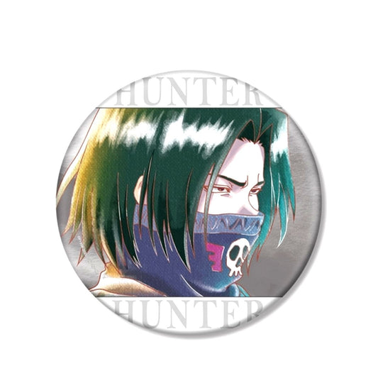 HUNTERxHUNTER Feitan Ani-Art aqua label Part 2 B IG Button Goods - Badge Resale [NEW]