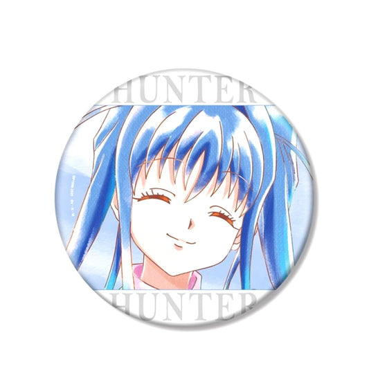 HUNTERxHUNTER Neon Ani-Art aqua label Part 2 B IG Button Goods - Badge Resale [NEW]