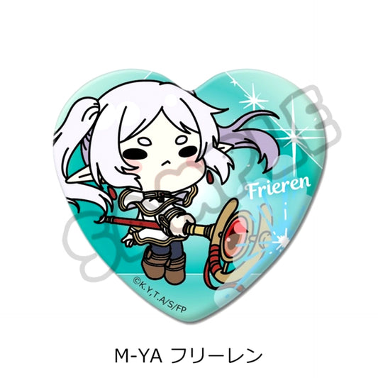 TV Anime Frieren: Beyond Journey's End Part 3 Heart Shaped Button M-YA (Frieren) Goods - Badge [NEW]