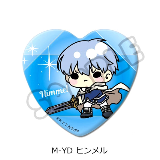TV Anime Frieren: Beyond Journey's End Part 3 Heart Shaped Button M-YD (Himmel) Goods - Badge [NEW]