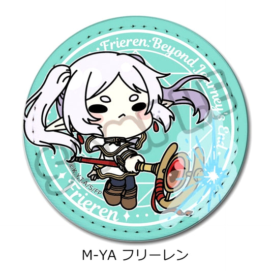TV Anime Frieren: Beyond Journey's End Part 3 Leather Badge (Circular) M-YA (Frieren) Goods - Badge [NEW]