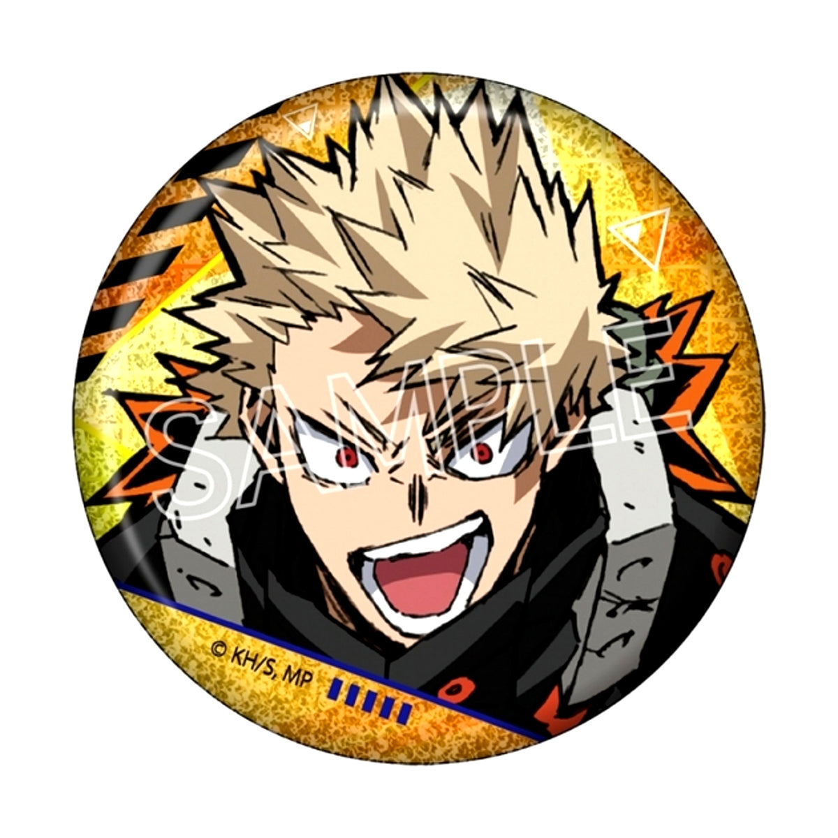 TV Anime My Hero Academia Shine Series Glitter Button Vol.3 Bakugo Katsuki Goods - Badge [NEW]