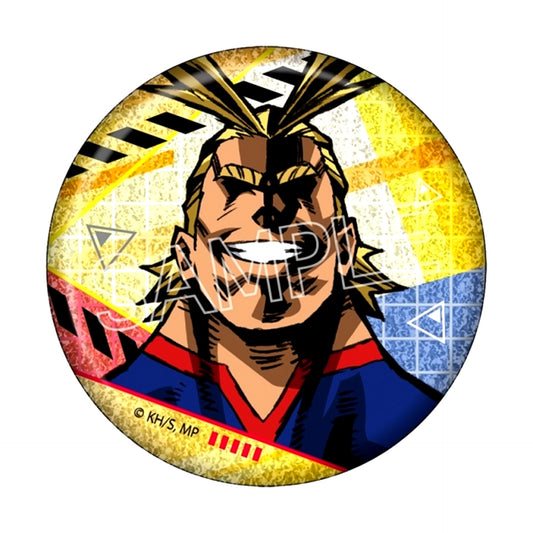 TV Anime My Hero Academia Shine Series Glitter Button Vol.3 All Might Goods - Badge [NEW]