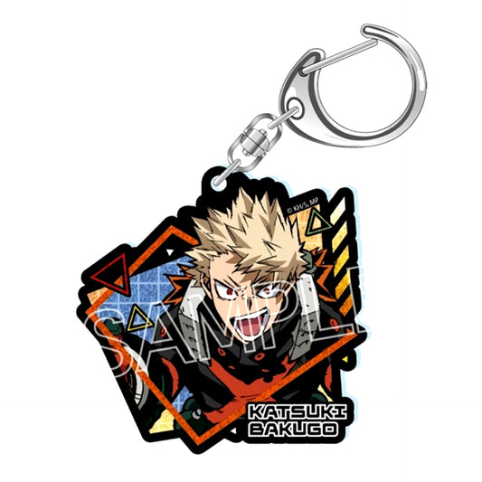 TV Anime My Hero Academia Shine Series Kirakira Keychain Vol.3 Bakugo Katsuki Goods - Keychain [NEW]