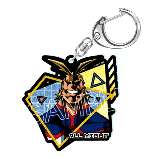 TV Anime My Hero Academia Shine Series Kirakira Keychain Vol.3 All Might Goods - Keychain [NEW]