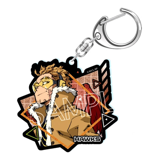 TV Anime My Hero Academia Shine Series Kirakira Keychain Vol.3 Hawks Goods - Keychain [NEW]