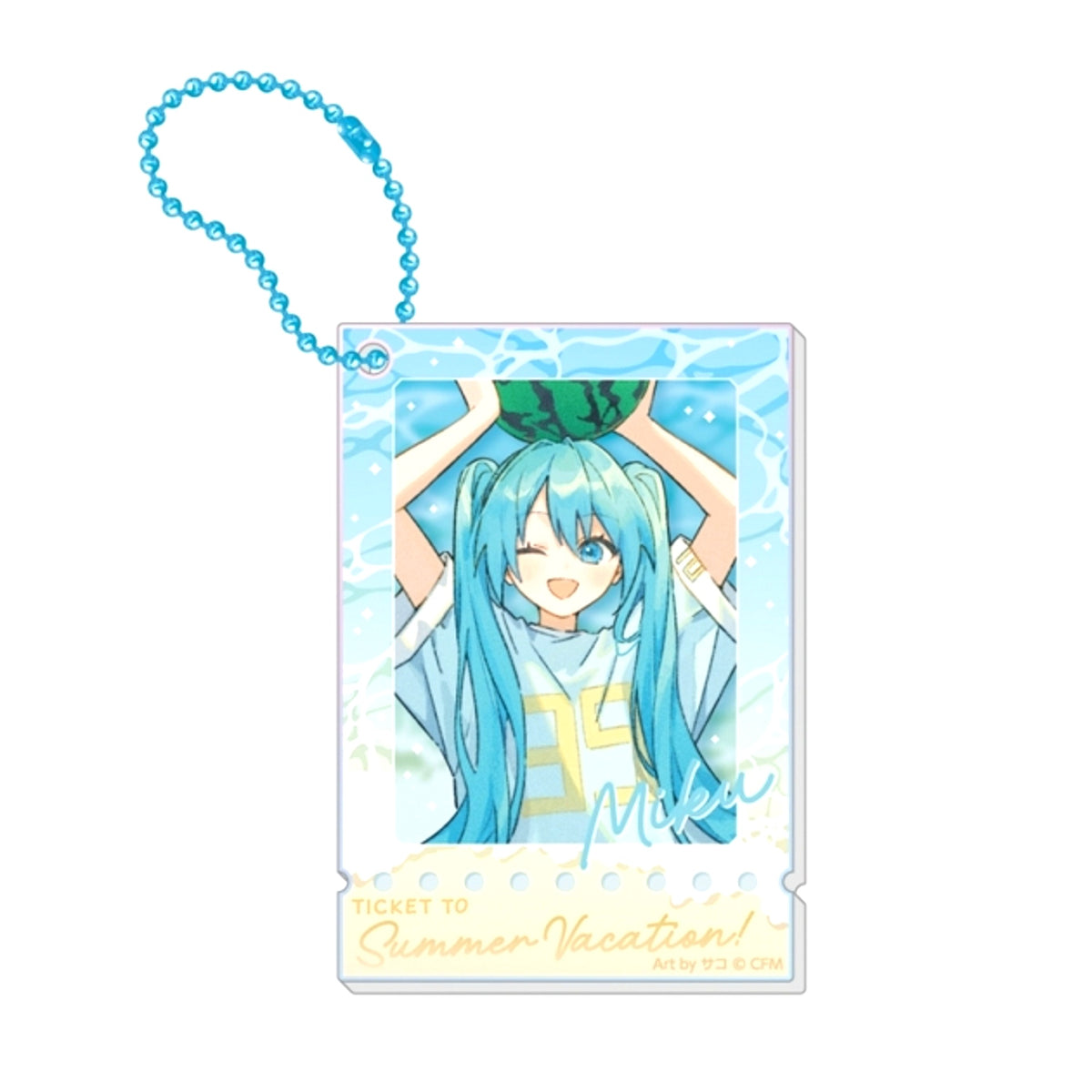 39Culture 2025 EXTRA RETRO Aurora Acrylic Keychain / Hatsune Miku Goods - Keychain [NEW]