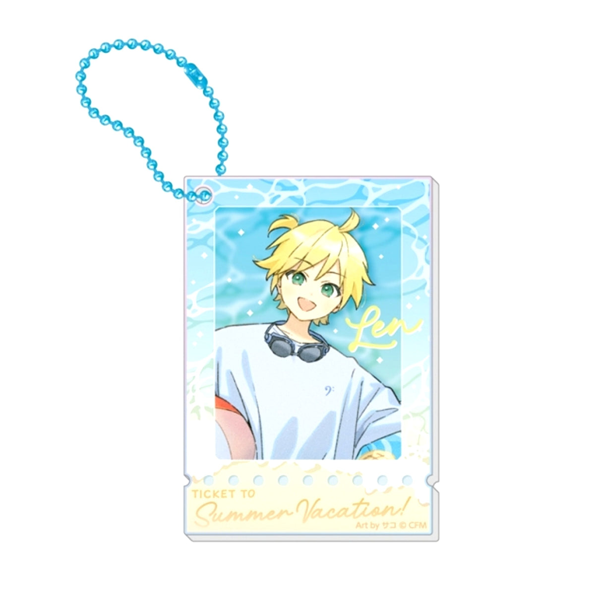 39Culture 2025 EXTRA RETRO Aurora Acrylic Keychain / Len Kagamine Goods - Keychain [NEW]