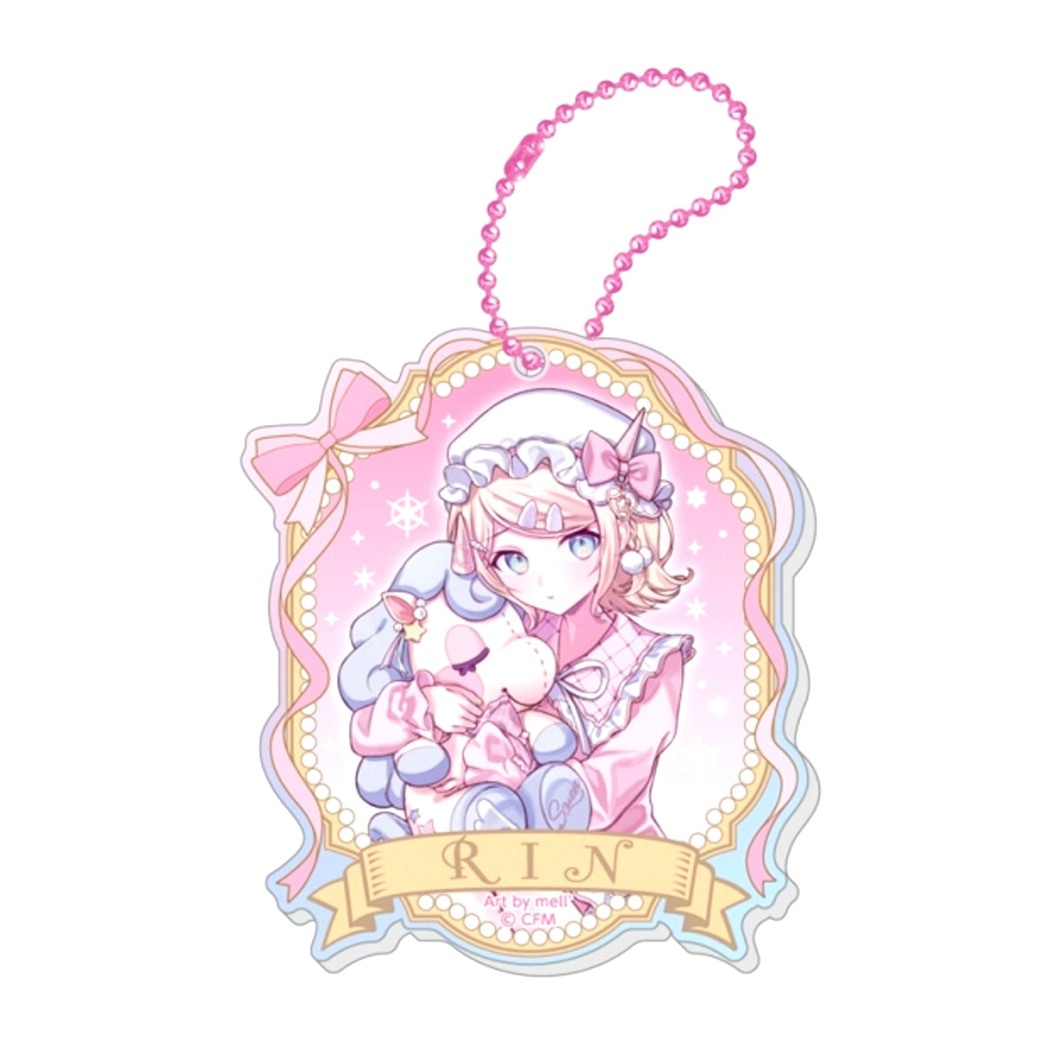 39Culture 2025 EXTRA POP Aurora Acrylic Keychain / Rin Kagamine Goods - Keychain [NEW]
