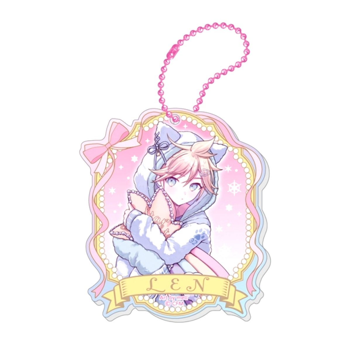 39Culture 2025 EXTRA POP Aurora Acrylic Keychain / Len Kagamine Goods - Keychain [NEW]