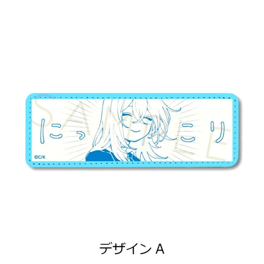 Koiseyo Mayakashi Tenshi-domo Leather Badge (Long) Design A Goods - Badge Resale [NEW]