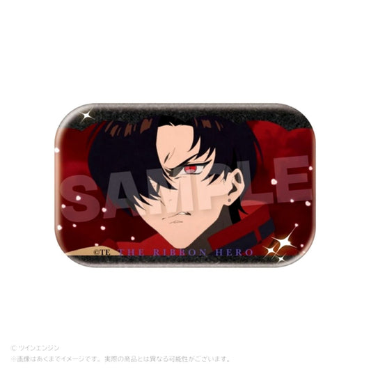 THE RIBBON HERO Ribbon Hero Scene Photo Square Button Rock Goods - Badge [NEW]