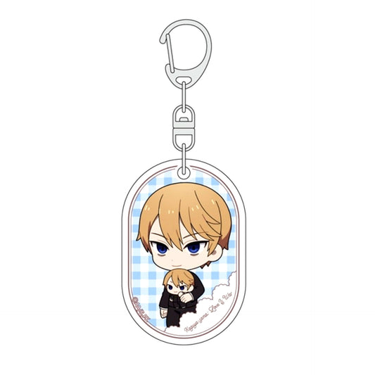 Kaguya-sama: Love Is War Acrylic Keychain (Miyuki Shirogane /Tiny Friends) Goods - Keychain [NEW]