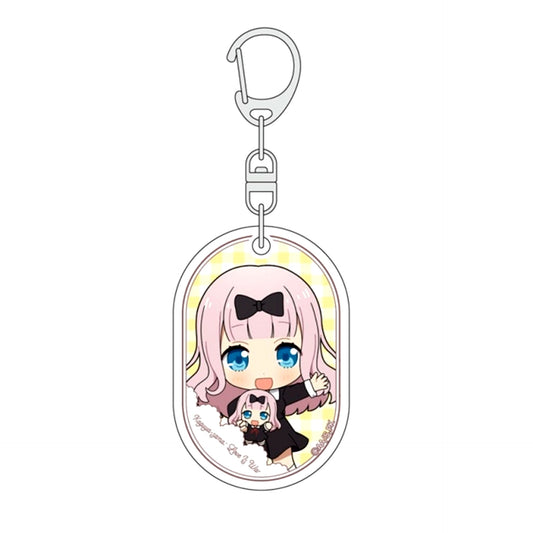 Kaguya-sama: Love Is War Acrylic Keychain (Chika Fujiwara /Tiny Friends) Goods - Keychain [NEW]