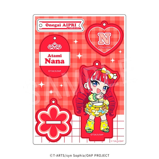 Onegai AiPri Mini Character Acrylic Stand Keychain Nana Goods - Keychain [NEW]