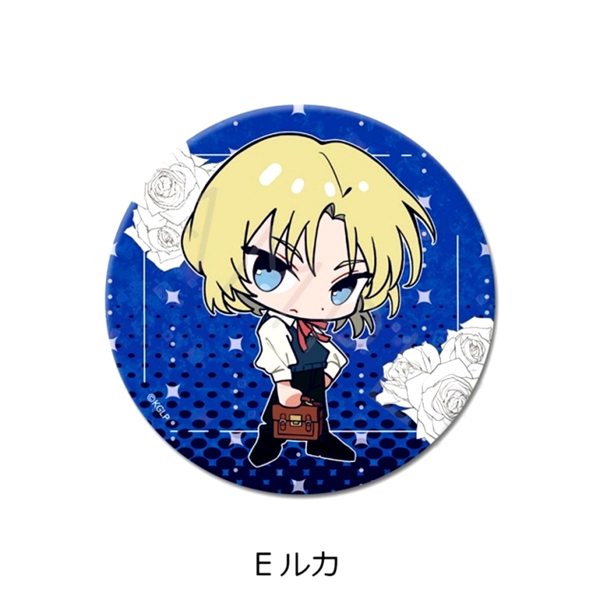 TV Anime Goodbye, Lara 3way Button E(Luke) Goods - Badge [NEW]