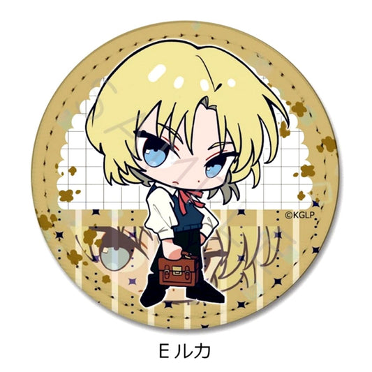 TV Anime Goodbye, Lara Leather Badge E(Luke) Goods - Badge [NEW]