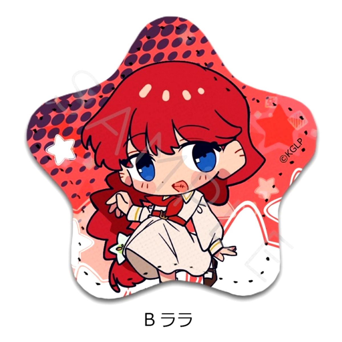 TV Anime Goodbye, Lara Star Leather Badge B(Lara) Goods - Badge [NEW]