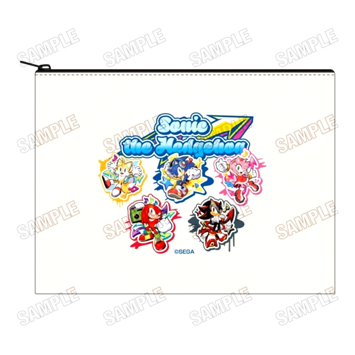 Sonic the Hedgehog Drawing Pouch Goods - Pouch [NEW]