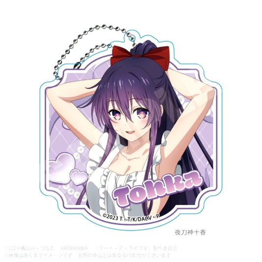 Date A Live V Big Acrylic Keychain Apron ver. Yatogami Touka Goods - Keychain [NEW]