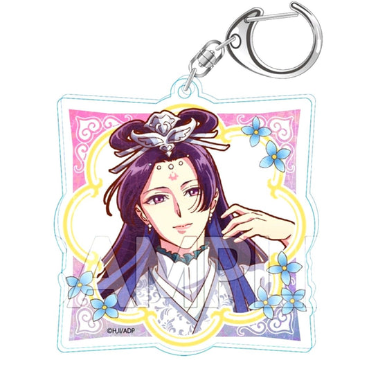 Anime The Apothecary Diaries Vintage Series Vol.2 Holo Keychain Jinshi C(Moon Spirit) Goods - Keychain Resale [NEW]