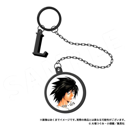 DEATH NOTE Metal Keychain L Goods - Keychain Resale [NEW]