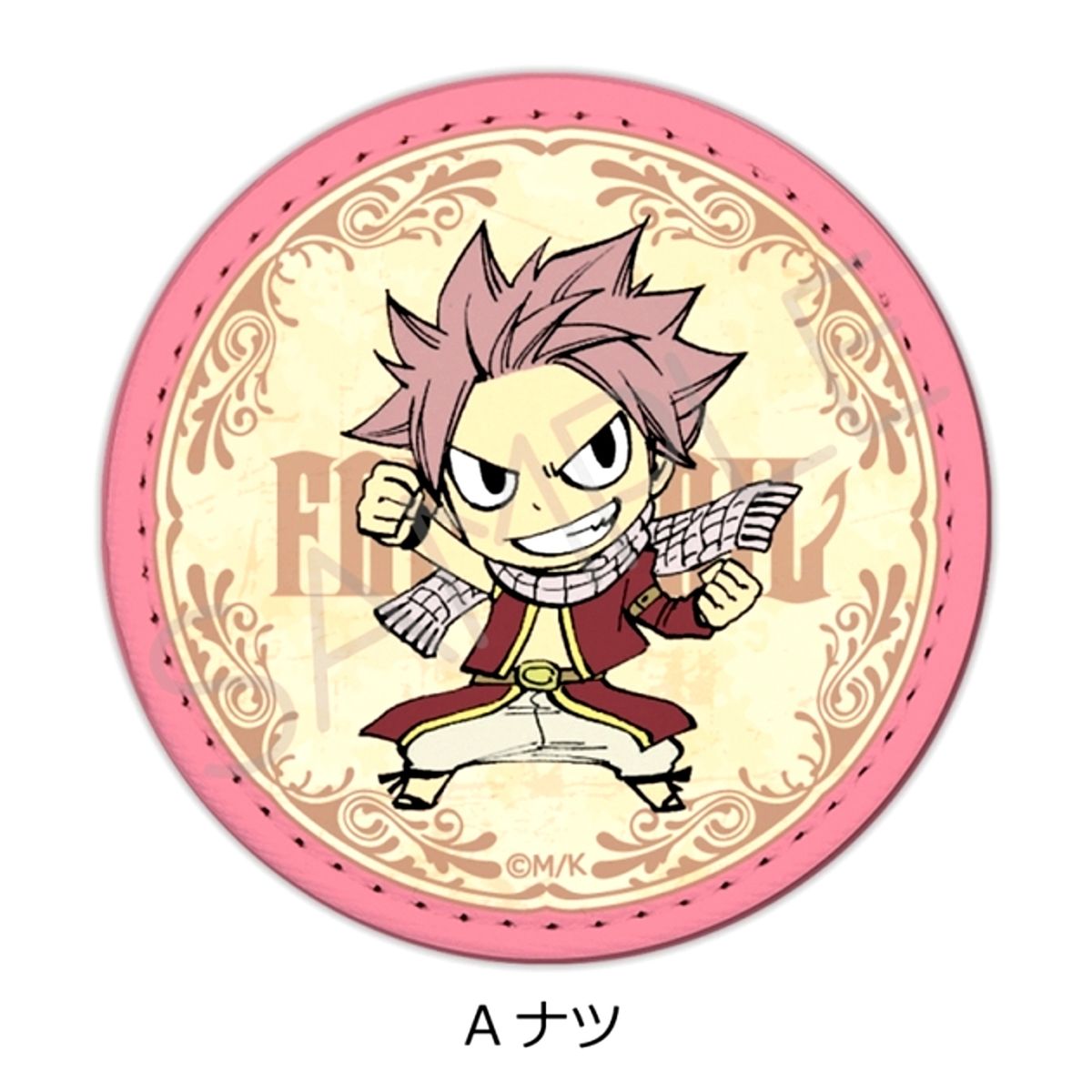 FAIRY TAIL Leather Badge A(Natsu) Goods - Badge [NEW]