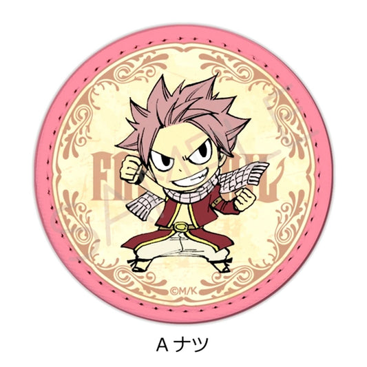 FAIRY TAIL Leather Badge A(Natsu) Goods - Badge [NEW]