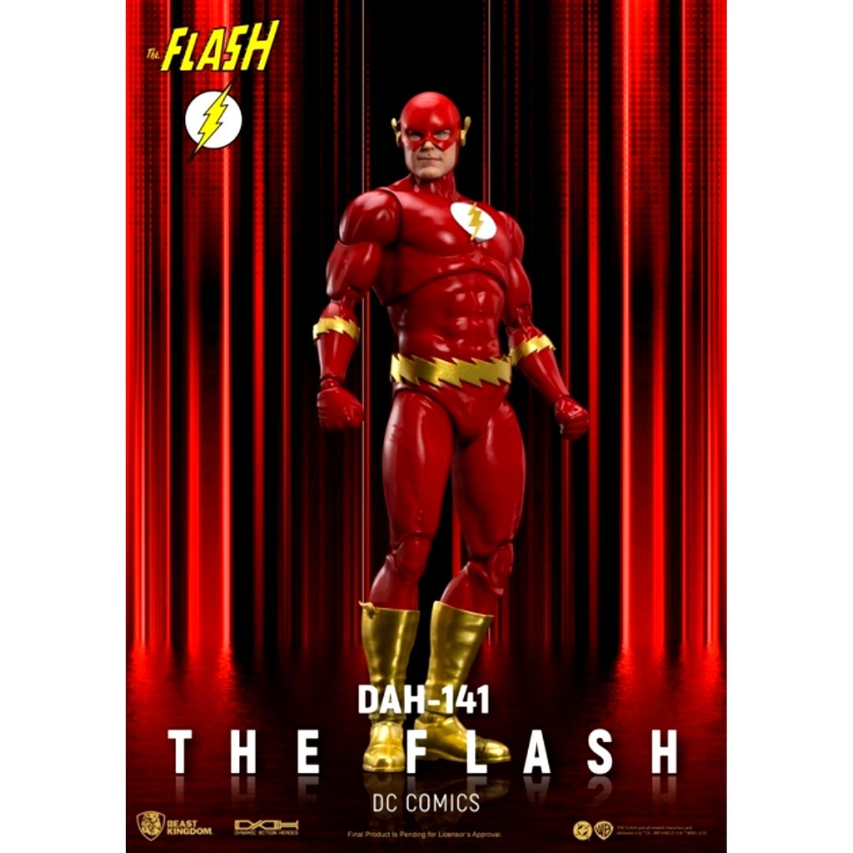 DAH-141 DC Comics The Flash Action Figure [NEW]