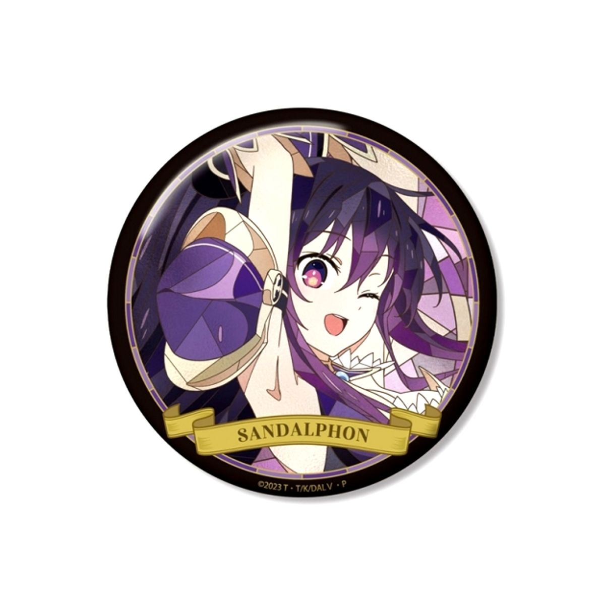 Anime Date A Live V Yatogami Touka Aure Glass 100mm Button Goods - Badge [NEW]